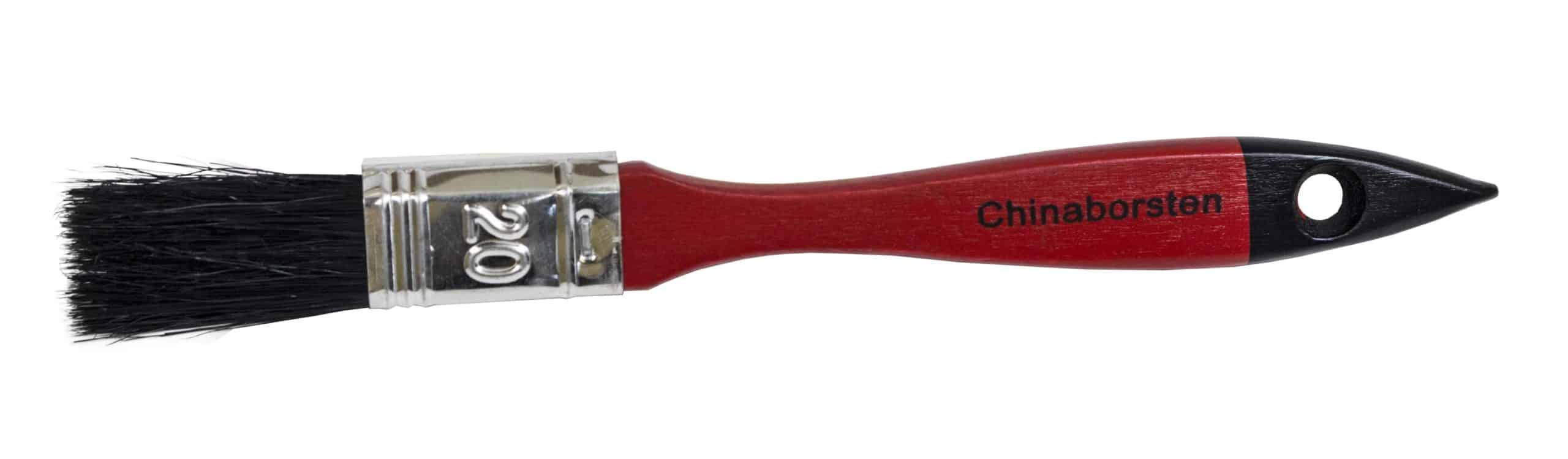 Pensel, flad 20 mm. økonomi hårblanding