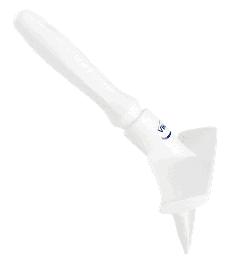 Ultra hyg. bordskraber m/mini skaft Hvid