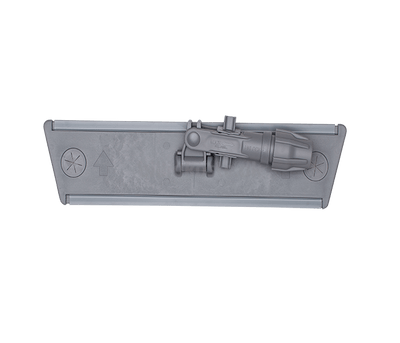 Mopfremfører 40 cm. velcro