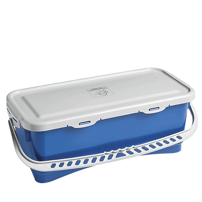 Plastspand med låg 10 L.