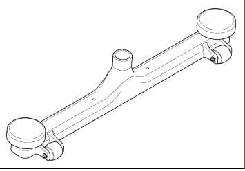 Køremundstykke til MAXXI 55/75 komplet