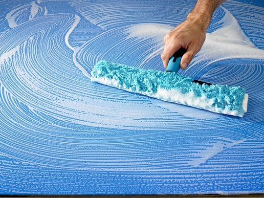 Vaskepelsholder Blå 35 cm