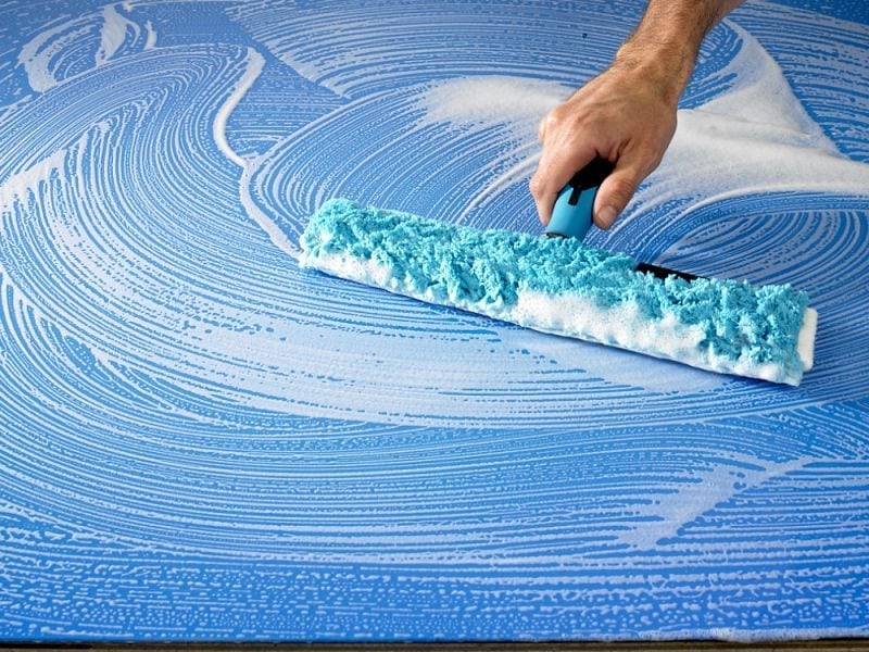 Vaskepelsholder Blå 35 cm