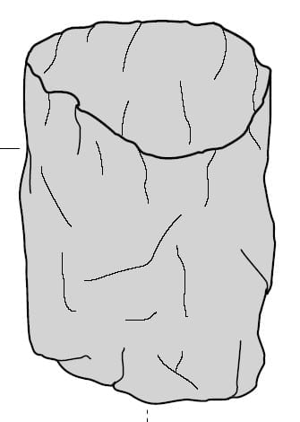 Specialfilter stof Ø375 x 350 mm.