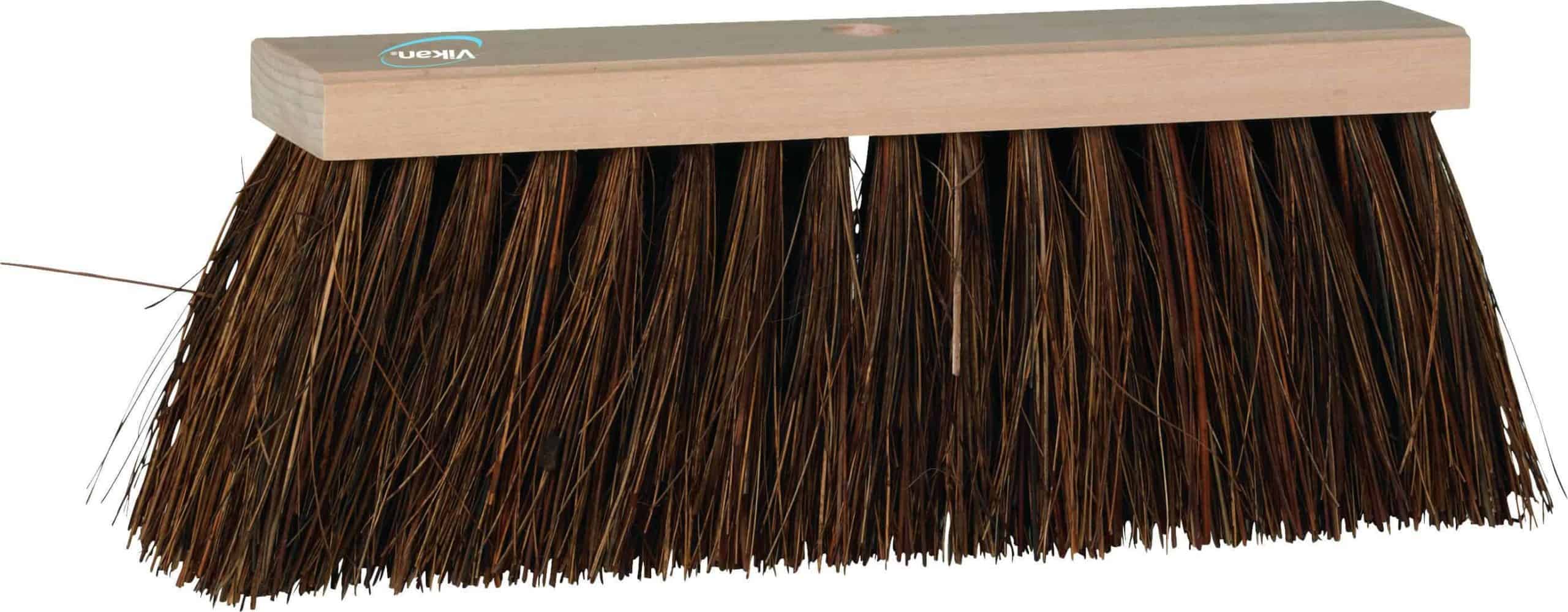 Gadekost m/hul til skaft 390 mm,stiv/træ