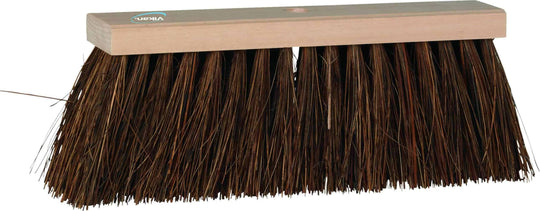 Gadekost m/hul til skaft 390 mm,stiv/træ