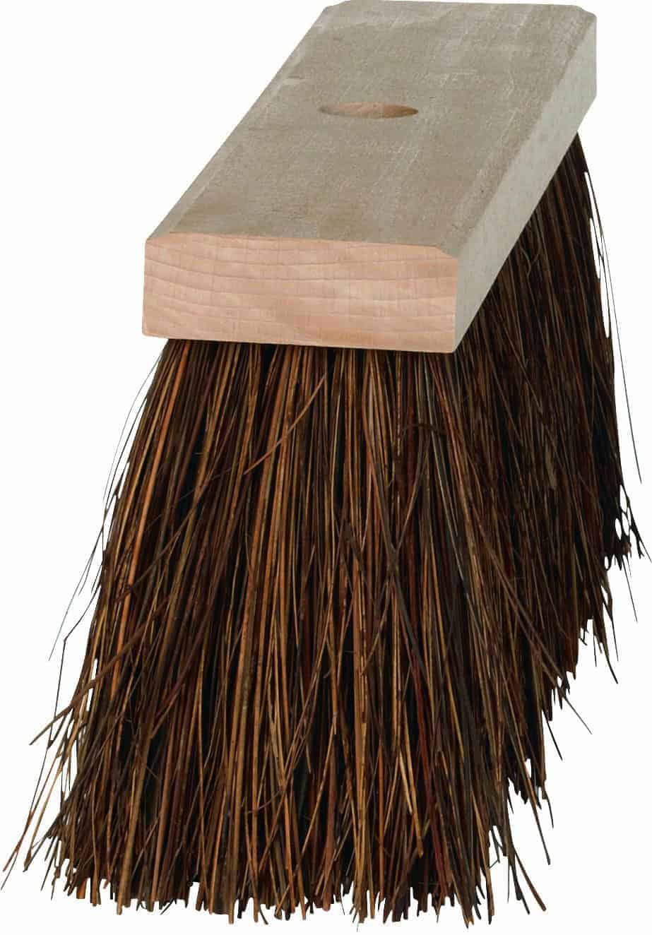 Gadekost m/hul til skaft 390 mm,stiv/træ