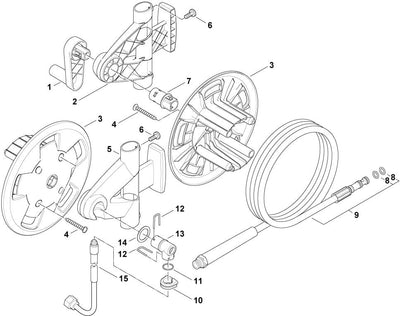 Alto slangerulle Poseidon 4