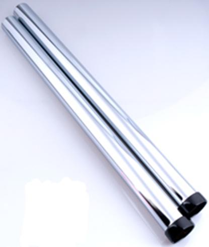 Rør, forlænger 2 stk. Ø36 mm. krom