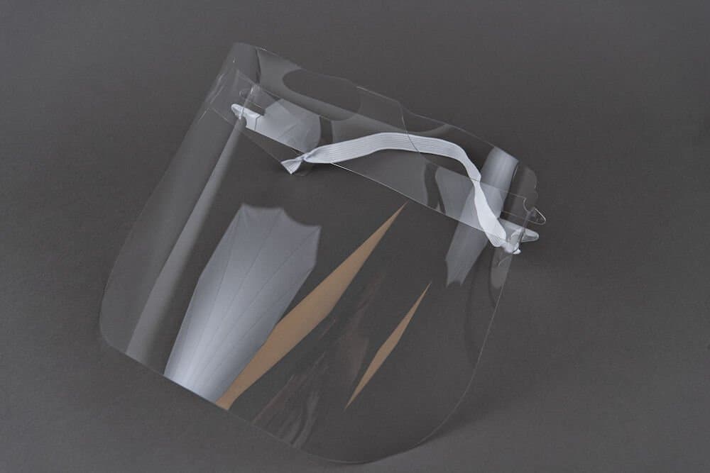 Ansigtsvisir Safe-Fold Deluxe CE-mærket 1 stk