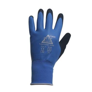 Montagehandske m/latex - str. 9