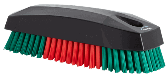 Neglebørste rød/grøn Vikan