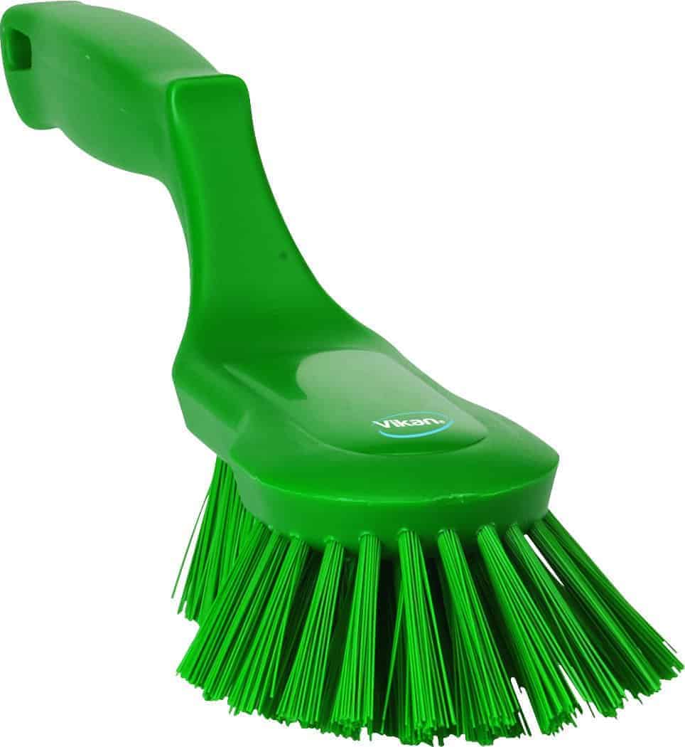 Ergonomisk håndbørste, stiv flere farver