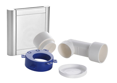 Sugekontakt alu-look med fittings i pose