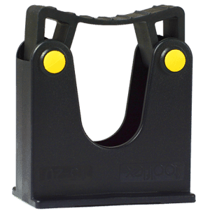 Skafteholder 15-20 mm. sort