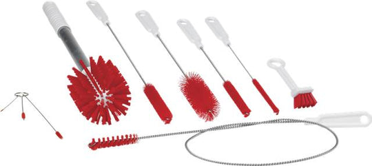 Softice rengøringssæt, rød.