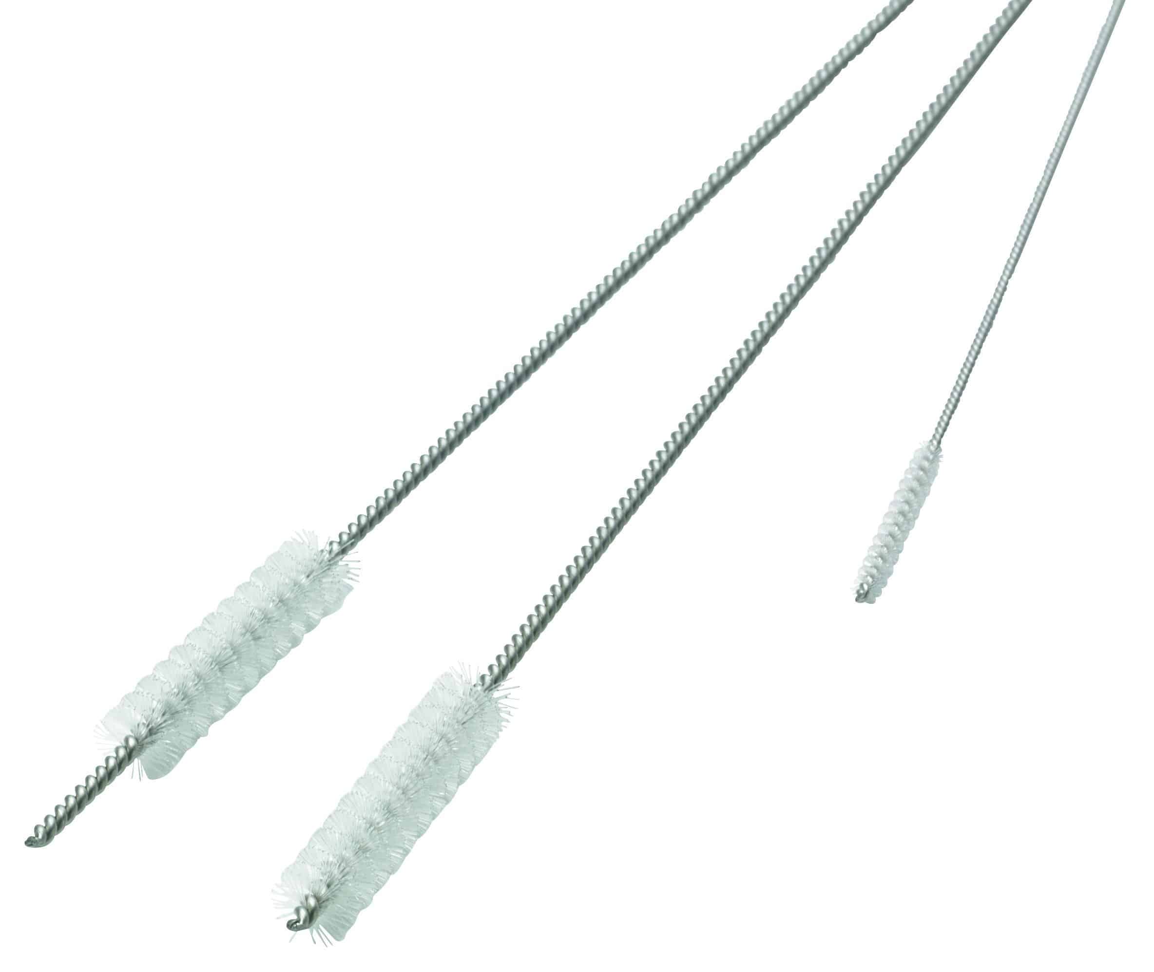 Rørrensesæt med 3 børster, blød.Hvid