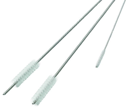 Rørrensesæt med 3 børster, blød.Hvid