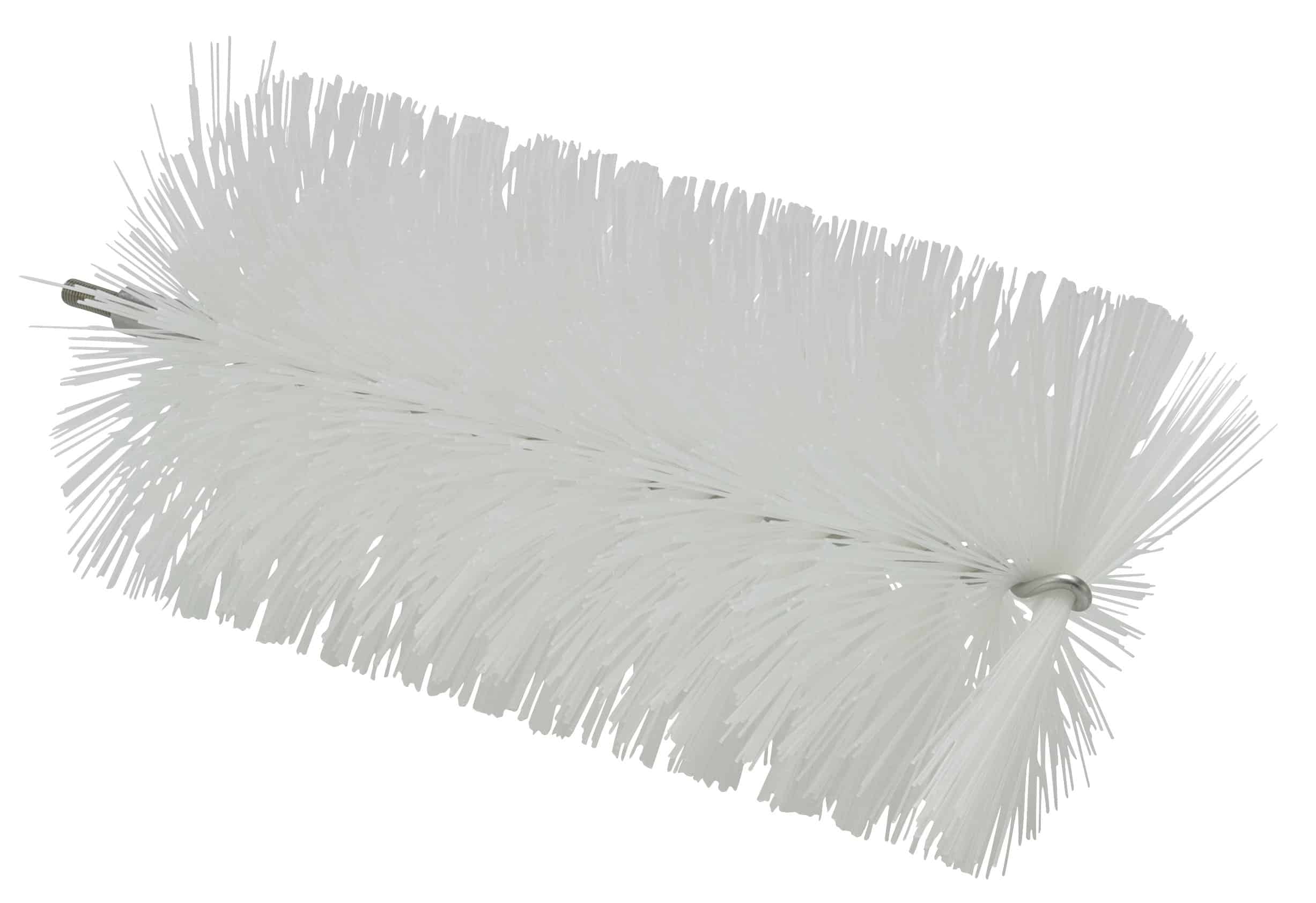 Rørbørste t/fleksibelt skaft, Ø90 mm, 200 mm, Medium, Hvid