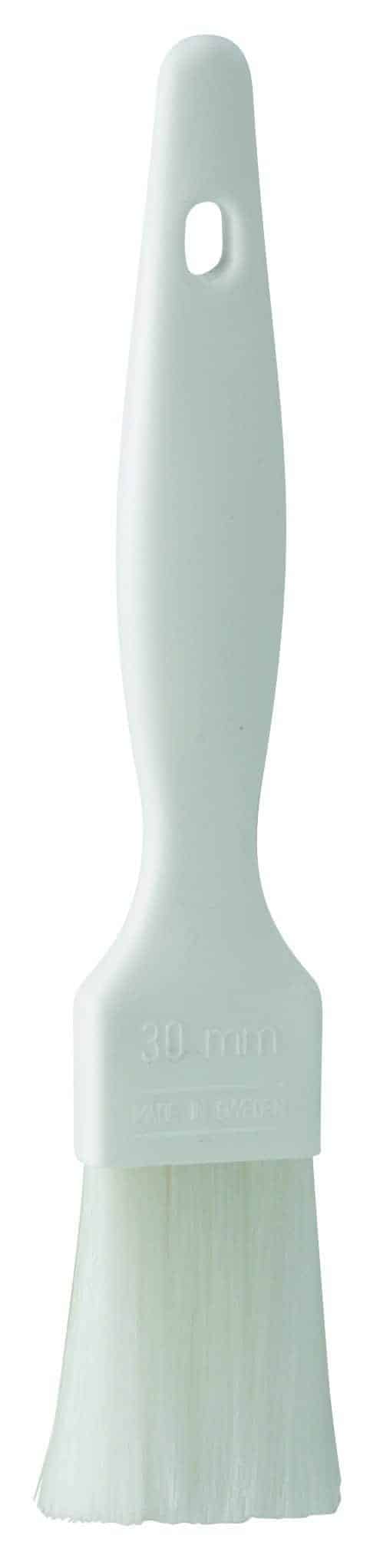 Levnedsmiddelpensel 30 mm blå eller hvid