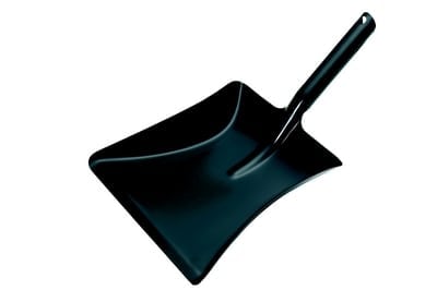 Fejeblad, metal, sort u/læbe