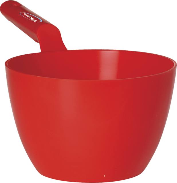 Øse, rund, 2 ltr. flere farver.