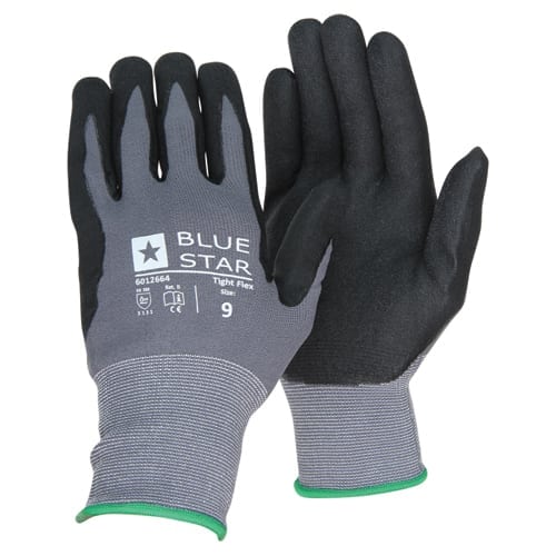 12 stk. Tight Flex motagehandske nitril/PU