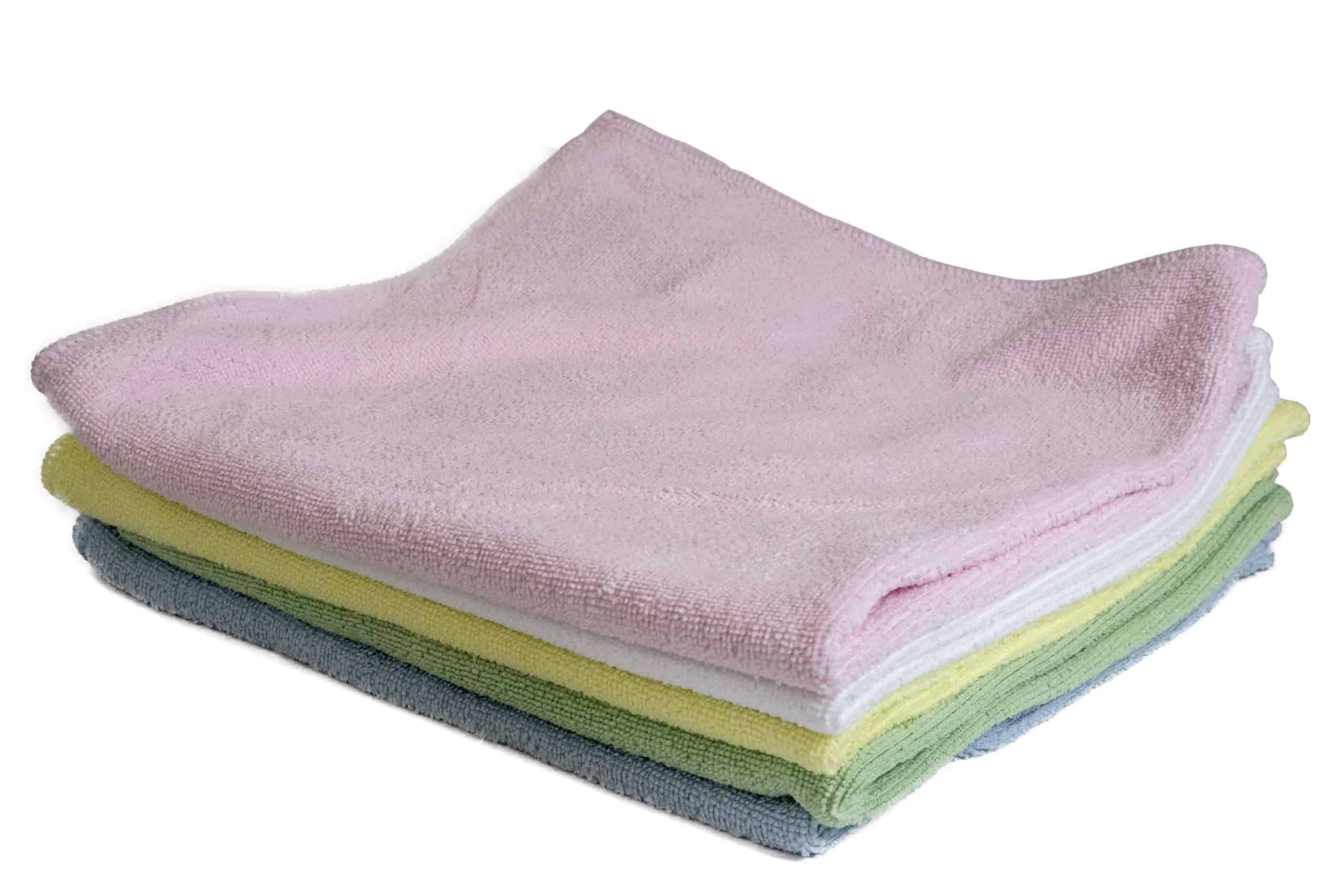 Microfiberklud 40 x 40 Svanemærket Rød