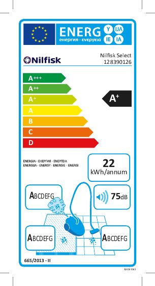 NILFISK SELECT LBCO13P08A1