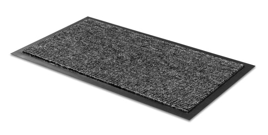 Jade 80 x 120 cm. Striber, gråsort