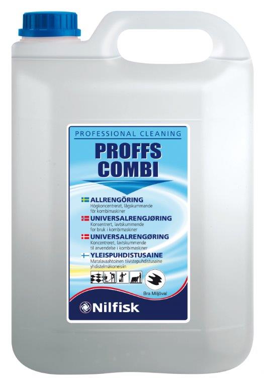 Proffs Combi lavtskummende rengøringsmiddel, 5 lt.