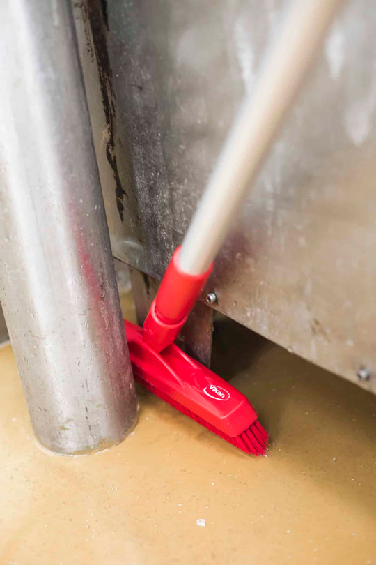 Fugeskrubbe, 225 mm, Meget stiv, Rød