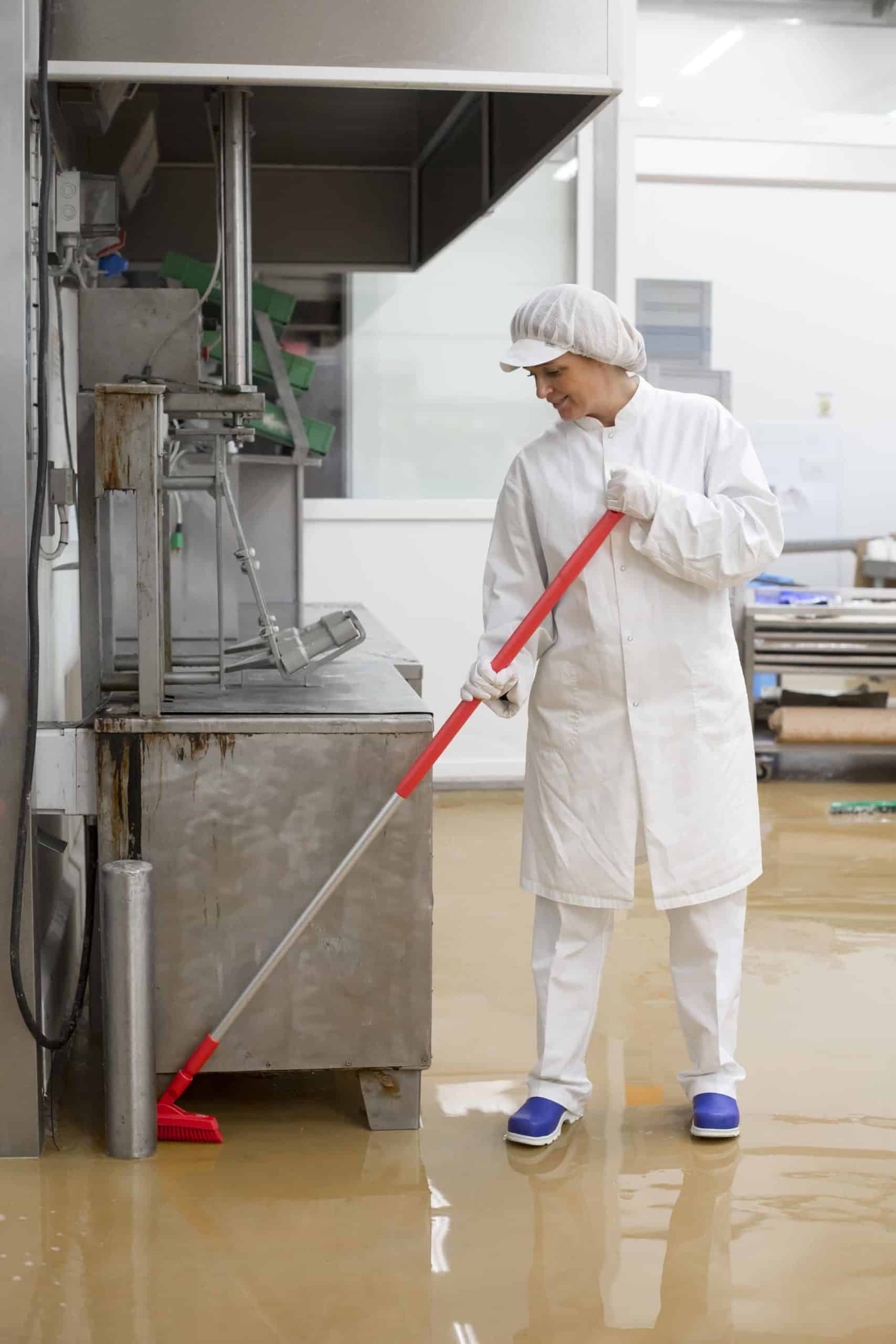 Fugeskrubbe, 225 mm, Meget stiv, Rød