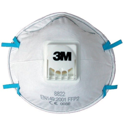 Filtermaske, FFP2D m. ventil, 10 stk.