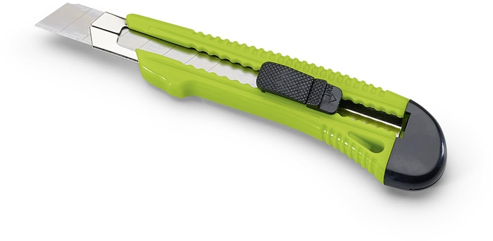 Hobbykniv, økonomi, 18 mm. m/metalstyr