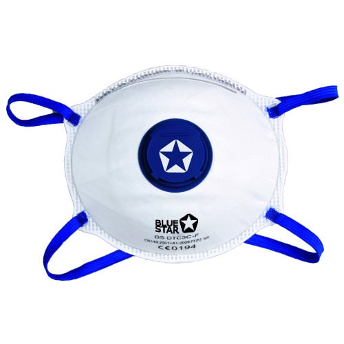 15 stk. støv/engangsmasker m. ventil (FFP2)