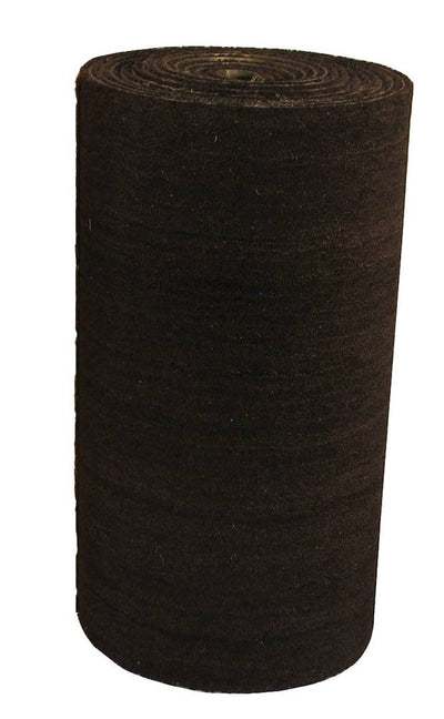 Kokosmåtte rulle B200 cm. x12,5 m. 18 mm. Sort.