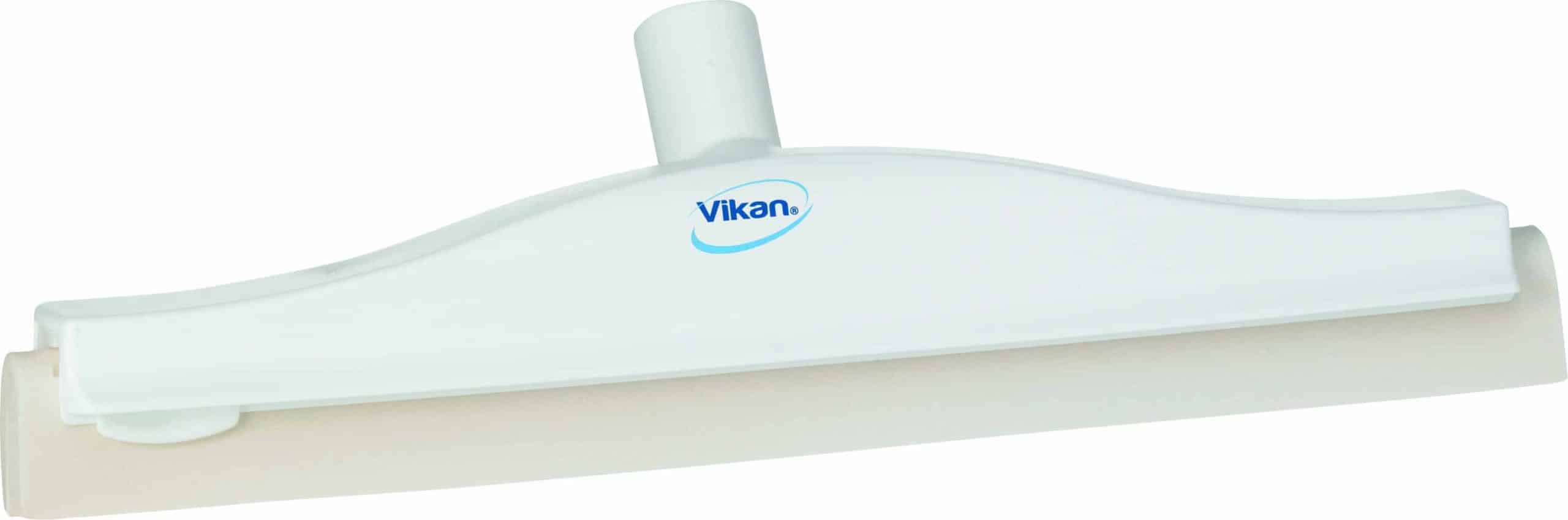 Gummiskraber plast 40 cm.drejeled hvid