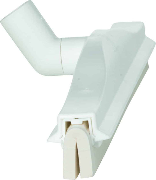 Gummiskraber plast 40 cm.drejeled hvid