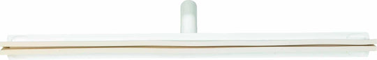 Gummiskraber med drejeligt led, 70 cm, hvid