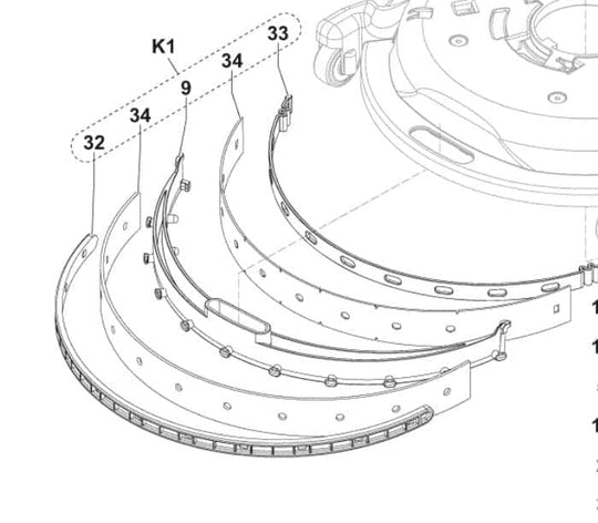 Komplet sugefod SC351