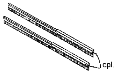 Gummilæber/gummiliste til 60356 1 sæt