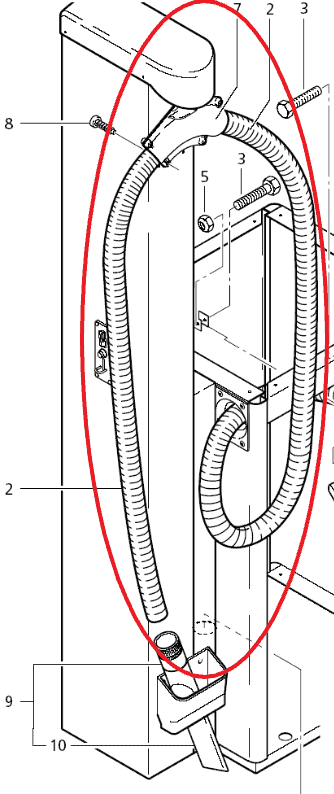 Alto Sugeslange Ø50, 5 Meter til Station.