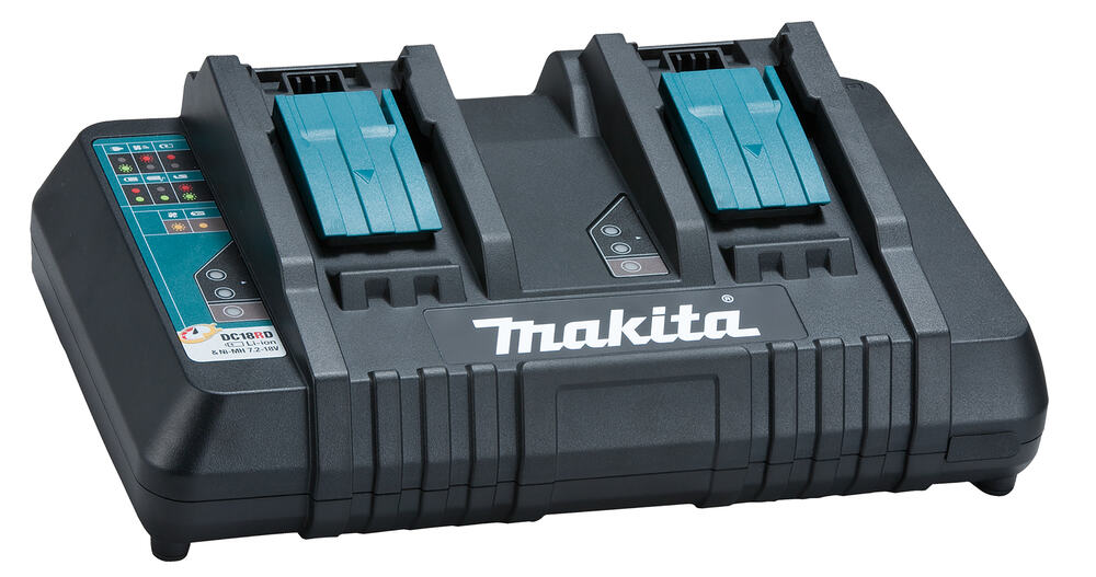 Makita lynoplader LXT til 2 stk.batterier