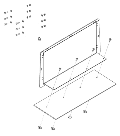 Filter fixing kit til Nilfisk SW750/ Alto floortec.350