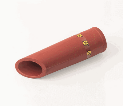 Fugemundstykke gummi