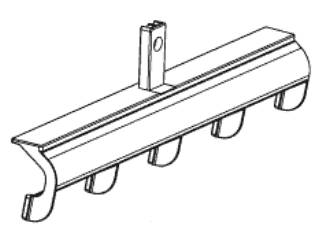 Håndtag for filter ryster