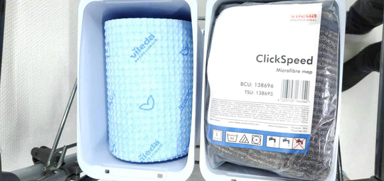 Rengøringsvogn Click-Speed demo, komplet