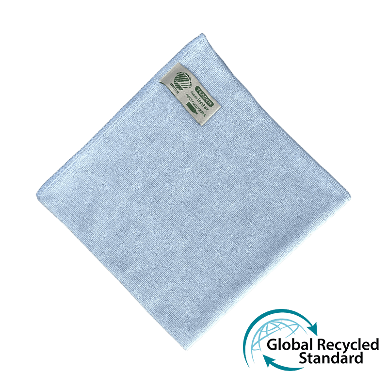 Mikrofiberklud, 40 x 40 cm. Svanemærket ReCycle flere farver