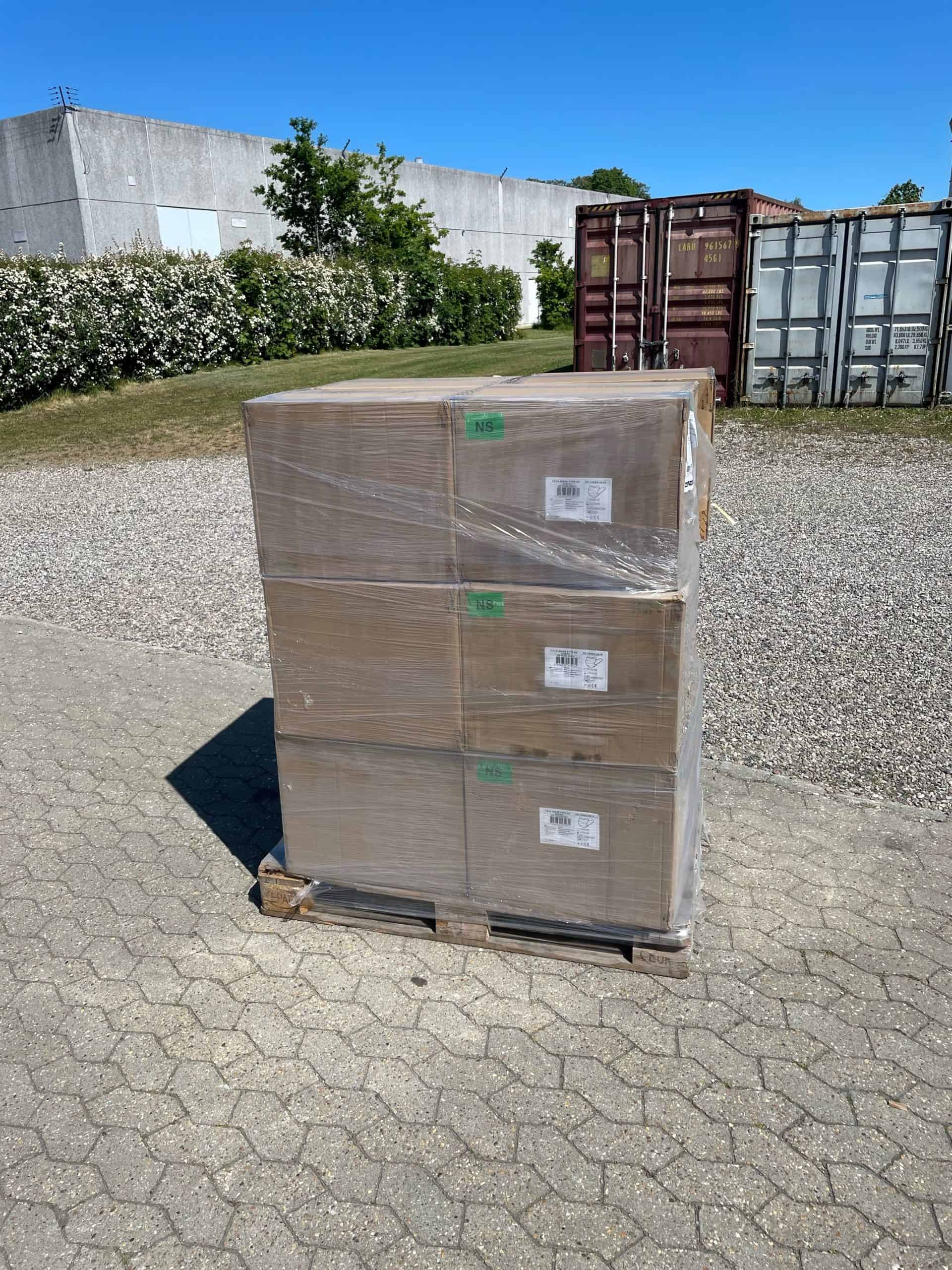 Palle med medicinsk mundbind (30000 stk) TYPE IIR godkendt